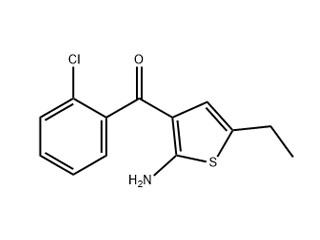 2-氨基-3-（2-氯苯甲酰）-5-乙基-噻吩